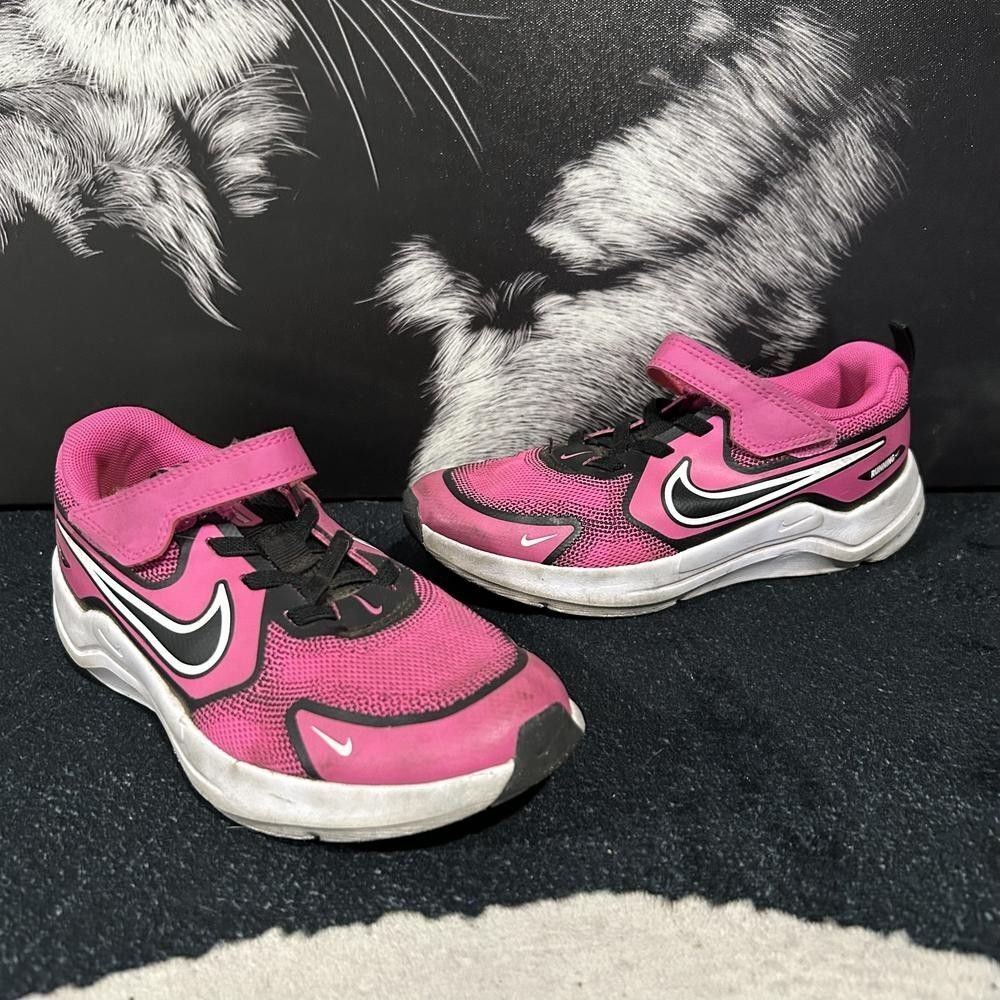 Nike Cosmic Runner PS HM4400-602 Athletic Sneaker Girls 1.5Y Pink Mesh Running